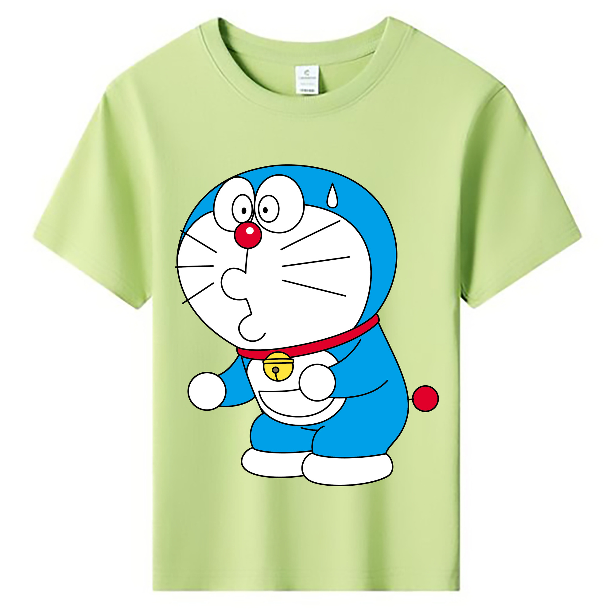 （画像用） ドラえもん Doraemon 綿100％キッズTシャツ（フロントプリント）
